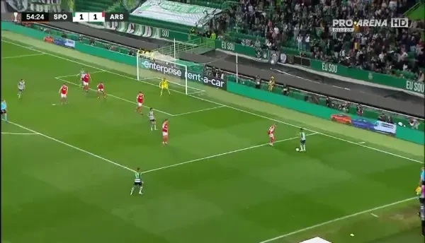 Sporting - Arsenal 2-1 (Pro Arena VOYO)