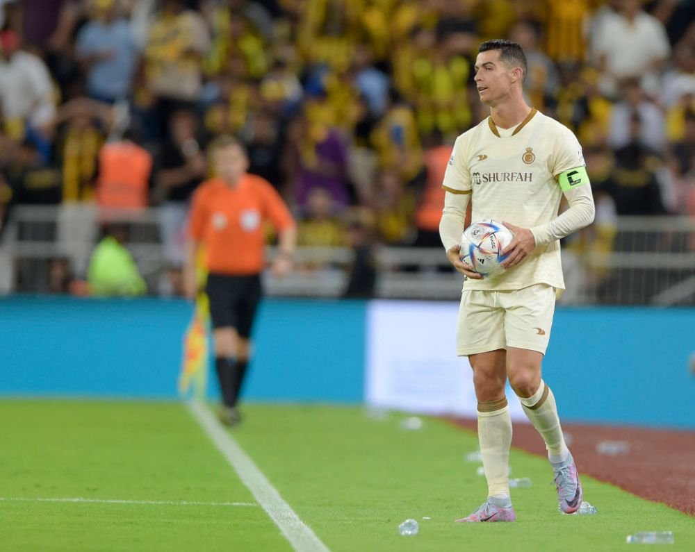 Presa din Arabia Saudită, necruțătoare cu Cristiano Ronaldo după eșecul din derby: A fost redus la tăcere