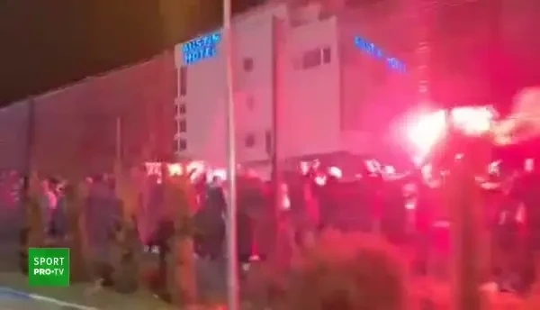 Galeria Rapidului, înaintea meciului cu Farul Constanța