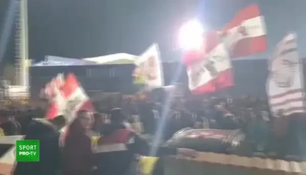 Galeria Rapidului, înaintea partidei cu Farul Constanta