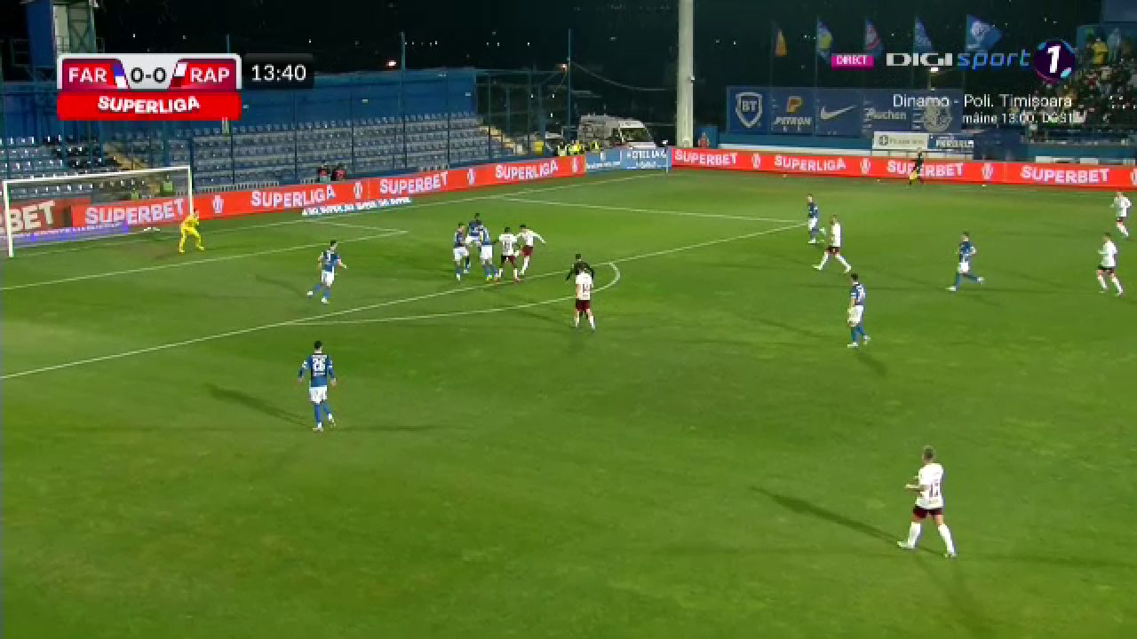 Farul Constanța - Rapid 2-1 | Victorie pentru echipa lui Hagi în finalul sezonului regulat! Constănțenii, lideri în clasament _3
