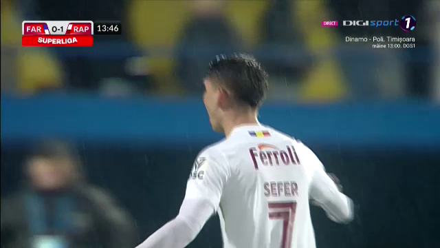 Farul Constanța - Rapid  2-1 | Victorie pentru echipa lui Hagi în finalul sezonului regulat! Constănțenii, lideri în clasament _4