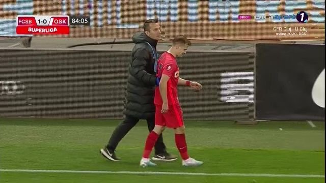 Emoții pentru FCSB! Darius Olaru a ieșit accidentat, iar Târnovanu a acuzat și el dureri_8