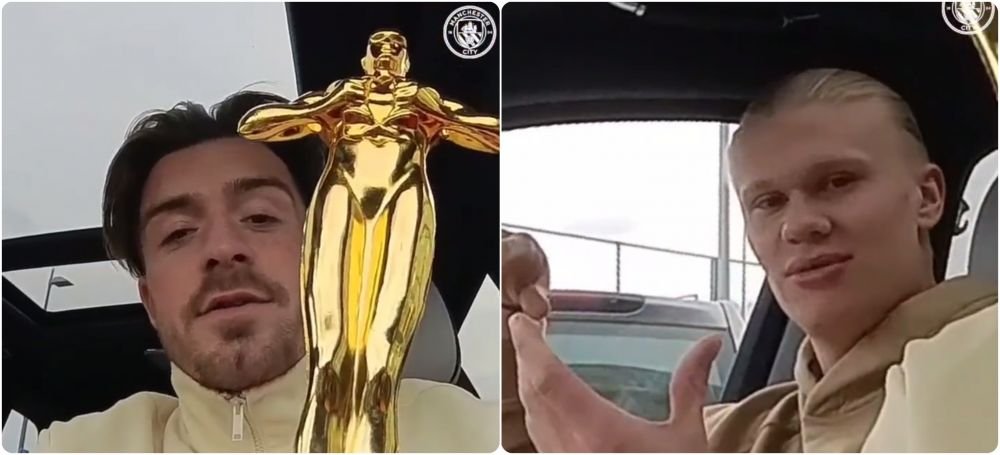 Jack Grealish și Erling Haaland au acordat Oscarul pentru 'cea mai mare fraudă' din fotbal! Coechipierul pe care l-au 'premiat'_29