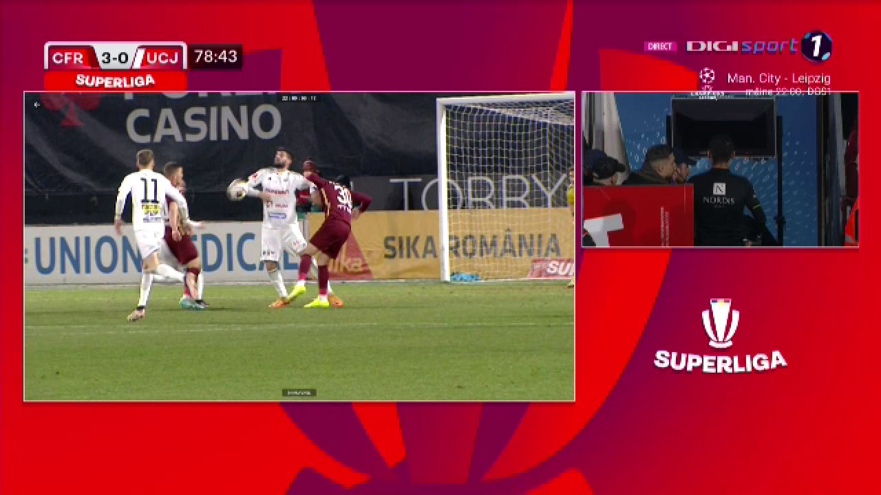 CFR Cluj - U Cluj 4-0 | Au pus mână de la mână! Victorie clară pentru echipa lui Petrescu în derby-ul orașului_10