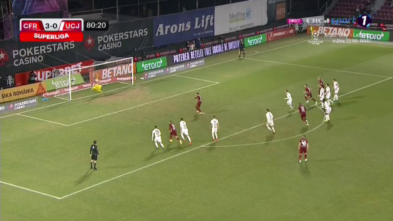 CFR Cluj - U Cluj 4-0 | Au pus mână de la mână! Victorie clară pentru echipa lui Petrescu în derby-ul orașului_11
