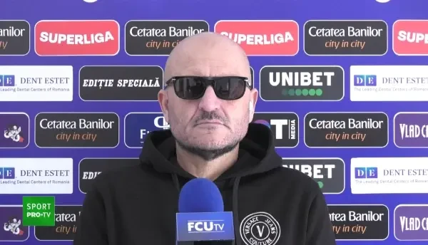 Adrian Mititelu, înainte de Sepsi - FCU Craiova (14.03.2023)