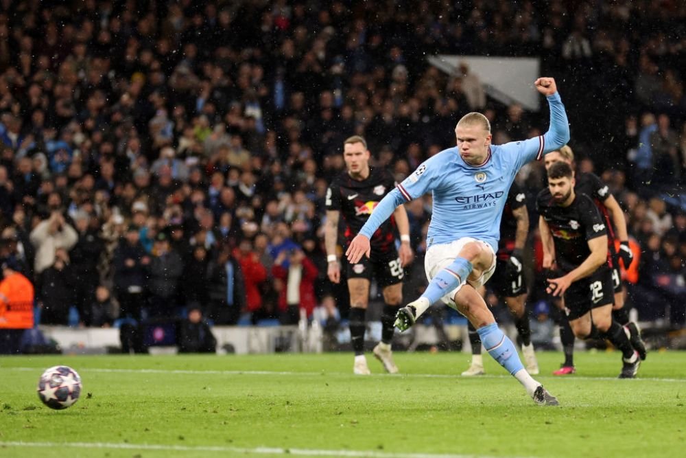 Lumea lui Erling! Haaland, manita cu Leipzig și două noi recorduri doborâte în Champions League _5