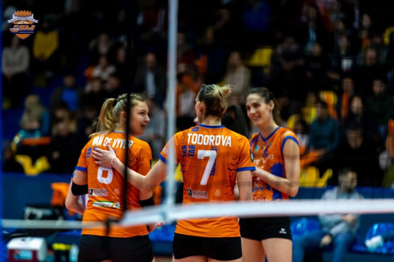 Cum s-a terminat semifinala românească din Cupa CEV, CSM Târgoviște - Volei Alba Blaj_3