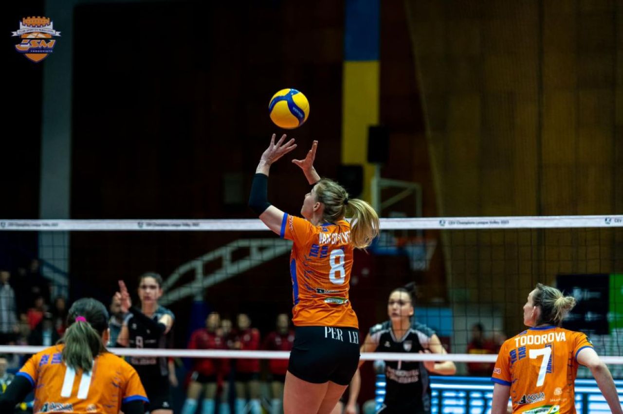 Cum s-a terminat semifinala românească din Cupa CEV, CSM Târgoviște - Volei Alba Blaj_7