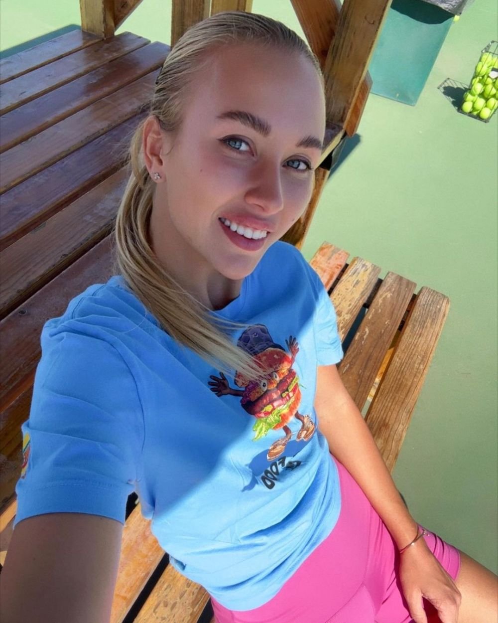 Scandalul momentului în tenisul mondial! Sportiva din Rusia care a apărut cu tricoul lui Spartak Moscova, avertizată de WTA_28