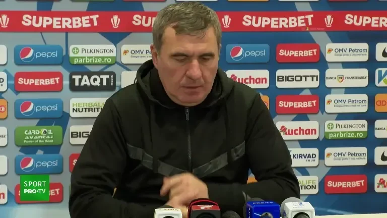 Conferință de presă Gică Hagi înainte de Farul - Sepsi (18.03.2023)