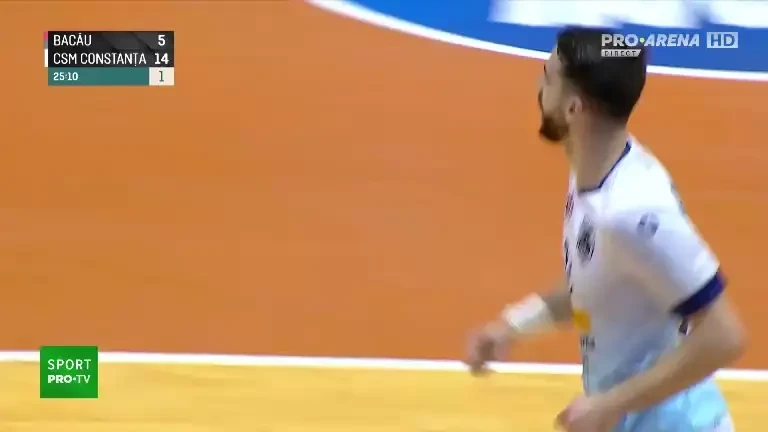 Oaspeții sunt pe val &icirc;n Știința Bacău - CSM Constanța (Pro Arena VOYO)