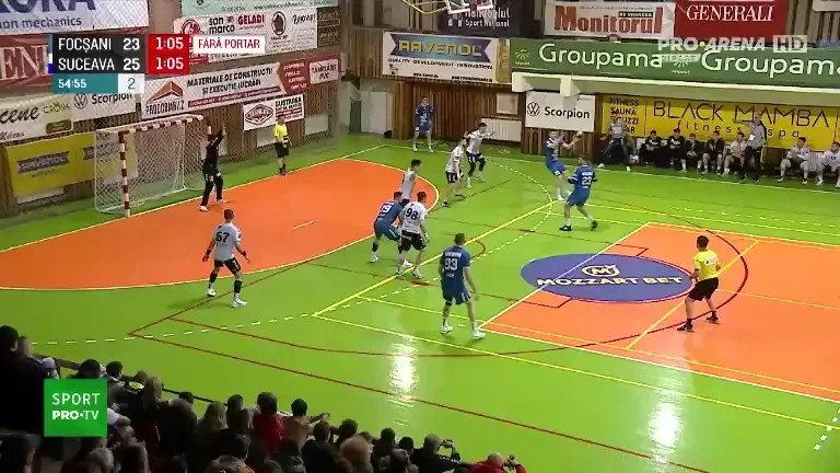 Final tensionat &icirc;n CSM Focșani - Suceava (Pro Arena VOYO)