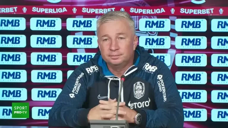 Dan Petrescu, despre meciul cu Rapid și Andorra (18.03.2023)