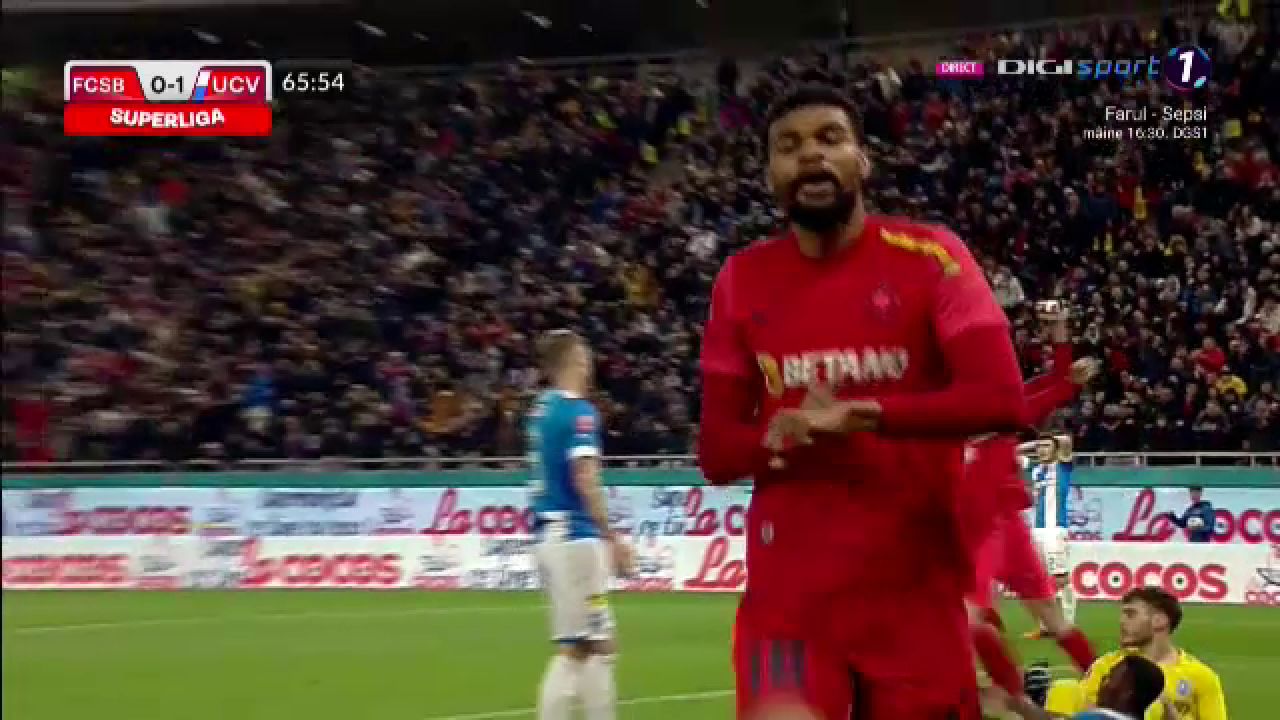 Edjouma Airlines! Gol fantastic marcat de fotbalistul FCSB-ului în meciul de pe Arena Națională_21