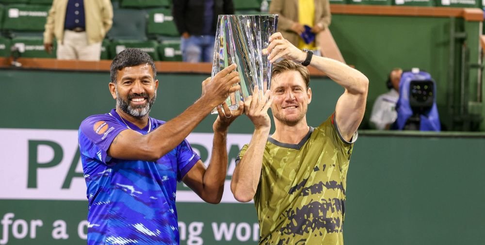 Miracolul sportului! Fostul partener de dublu al lui Mergea, Bopanna a ieșit campion la Indian Wells la 43 de ani_4