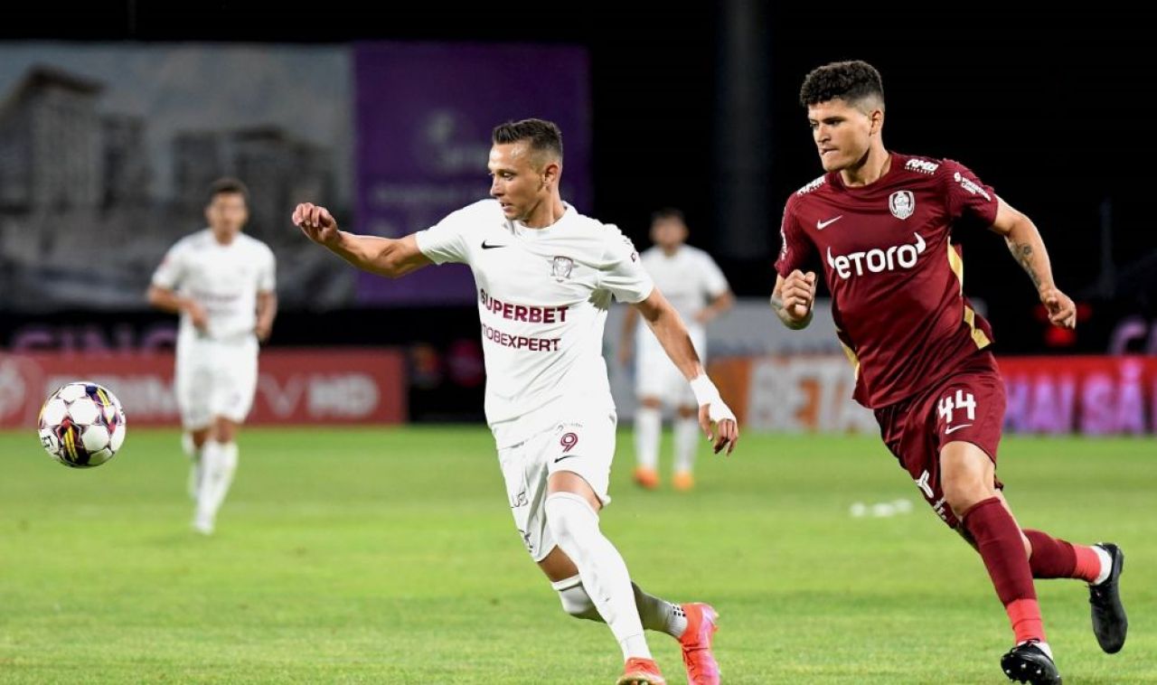 CFR Cluj - Rapid 2-2! Cele două echipe își împart punctele după un final de infarct în Gruia_1