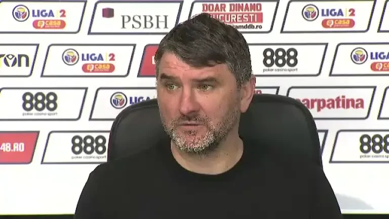 Adrian Mihalcea, după Dinamo - Gloria Buzău 1-1 (19.03.023)