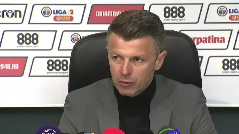 Ovidiu Burcă, după Dinamo - Gloria Buzău 1-1