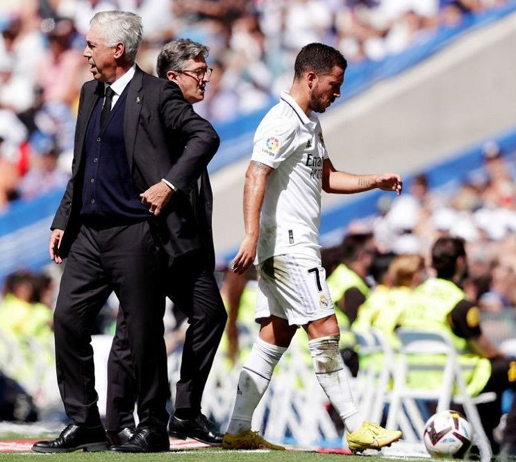Carlo Ancelotti, o nouă săgeată pentru Eden Hazard, &icirc;nainte de Real - Barcelona: &bdquo;Nu sunt aici să &icirc;i dau minute!&rdquo;&nbsp;