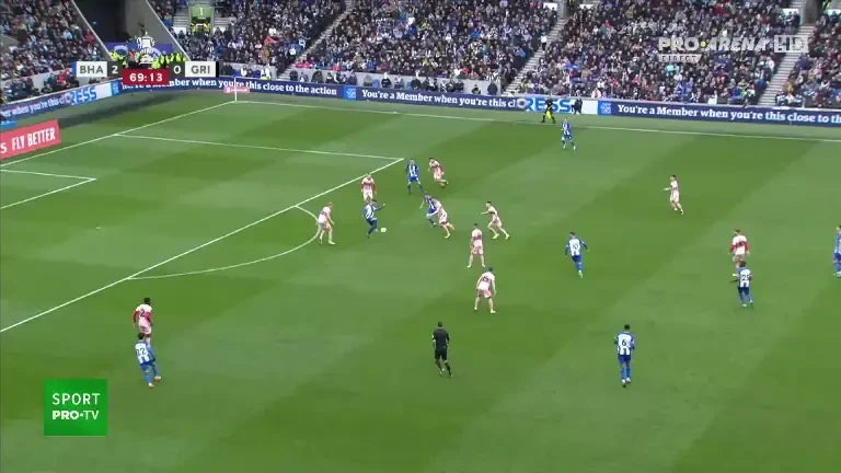Brighton - Grimsby | Brighton face 3-0, după o combinație spectaculoasă