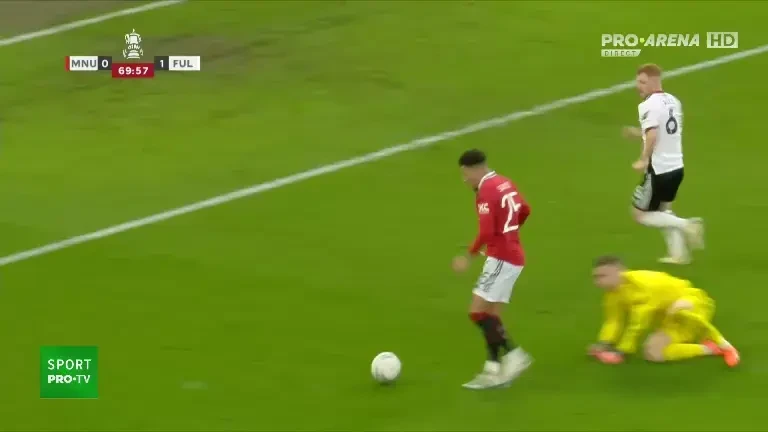 United - Fulham | Ganzdele primesc o lovitură de pedeapsă!