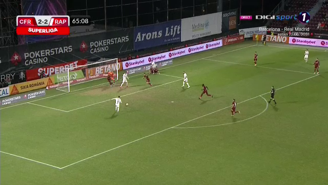 Costache, în lacrimi la finalul meciului cu CFR Cluj! Ratare monumentală a extremei în timpul meciului_7