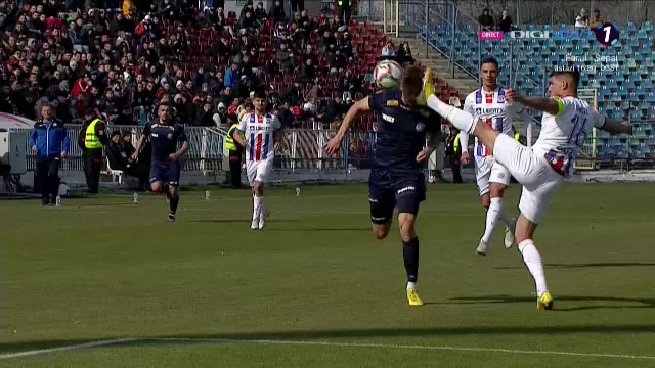 Cum arată Cătălin Itu, după ce a fost făcut KO în Oțelul - Poli Iași 1-2 _3