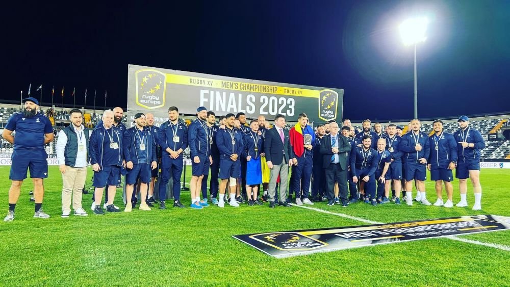 Pe ce loc a încheiat România la Rugby Europe Championship 2023 + echipa naționalei din finala cu Spania_3