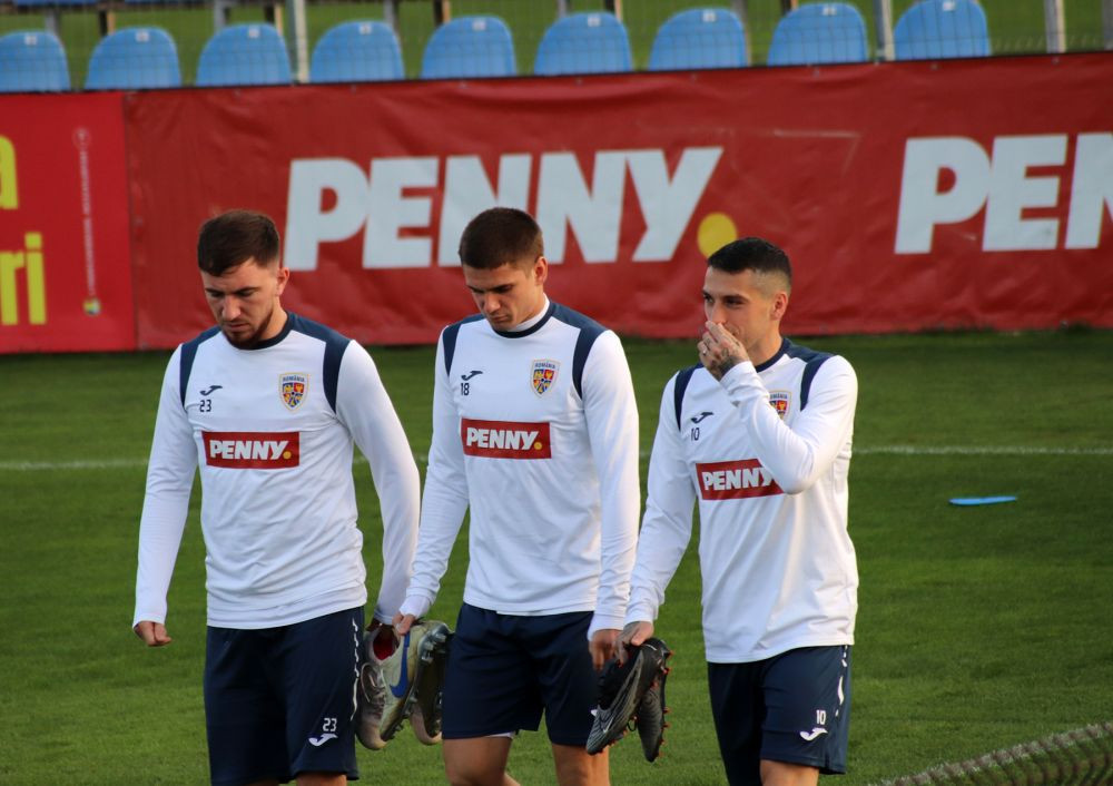 Imagini de la antrenamentul echipei naționale. Au lipsit 11 jucători, printre care toți portarii_5