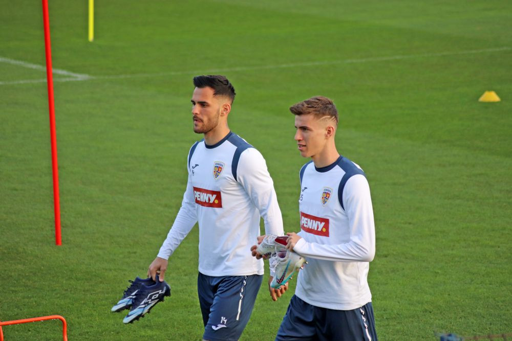 Imagini de la antrenamentul echipei naționale. Au lipsit 11 jucători, printre care toți portarii_13