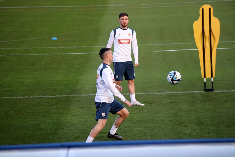 Imagini de la antrenamentul echipei naționale. Au lipsit 11 jucători, printre care toți portarii_30