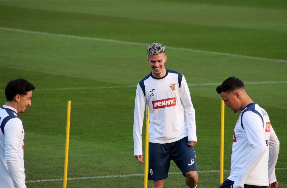 Imagini de la antrenamentul echipei naționale. Au lipsit 11 jucători, printre care toți portarii_35