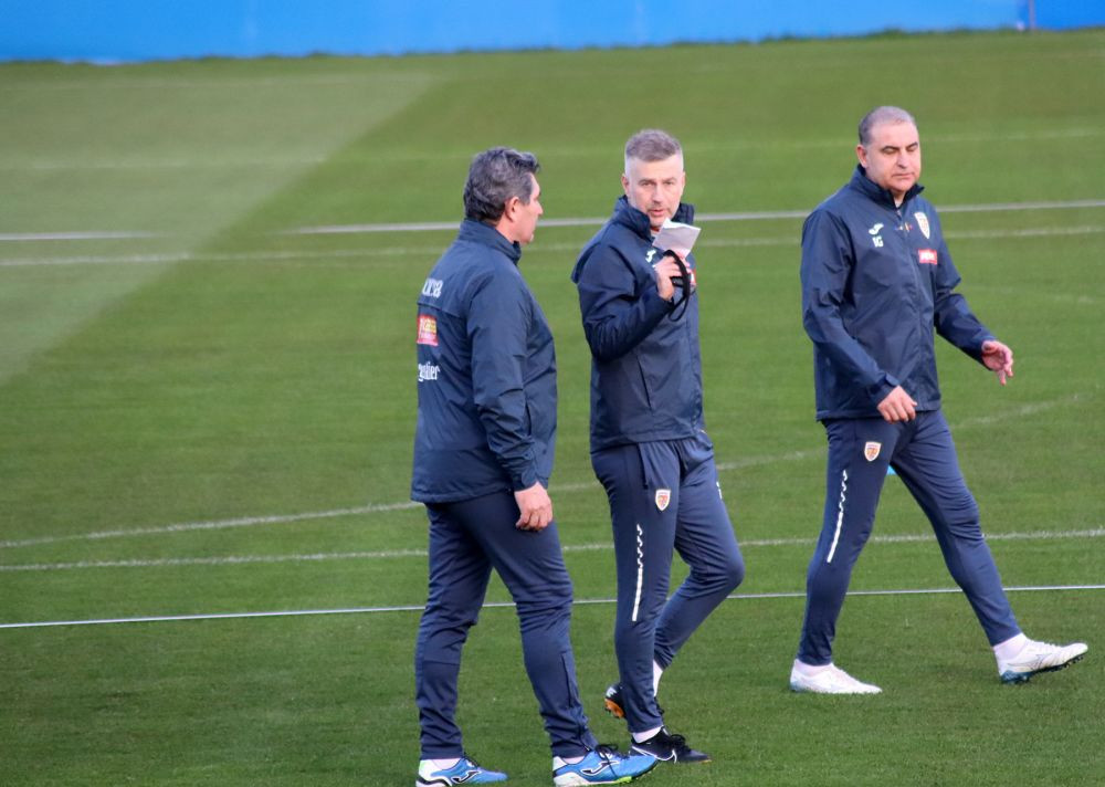 Imagini de la antrenamentul echipei naționale. Au lipsit 11 jucători, printre care toți portarii_37