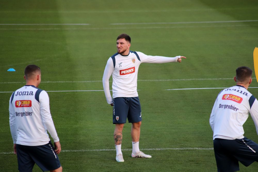 Imagini de la antrenamentul echipei naționale. Au lipsit 11 jucători, printre care toți portarii_39