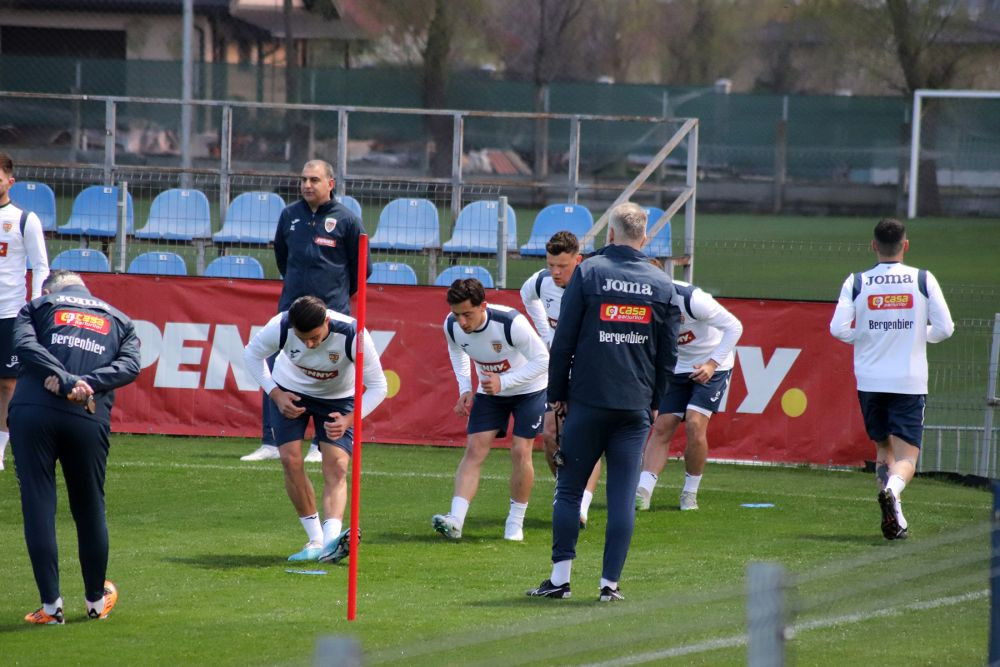 Imagini de la antrenamentul echipei naționale. Au lipsit 11 jucători, printre care toți portarii_67