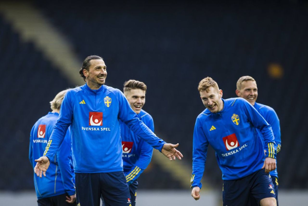 Zlatan Ibrahimovic Braveheart! Look nou pentru atacantul convocat la naționala Suediei la 41 de ani + ce recorduri va doborî_8