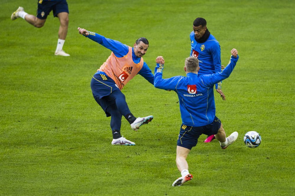 Zlatan Ibrahimovic Braveheart! Look nou pentru atacantul convocat la naționala Suediei la 41 de ani + ce recorduri va doborî_17
