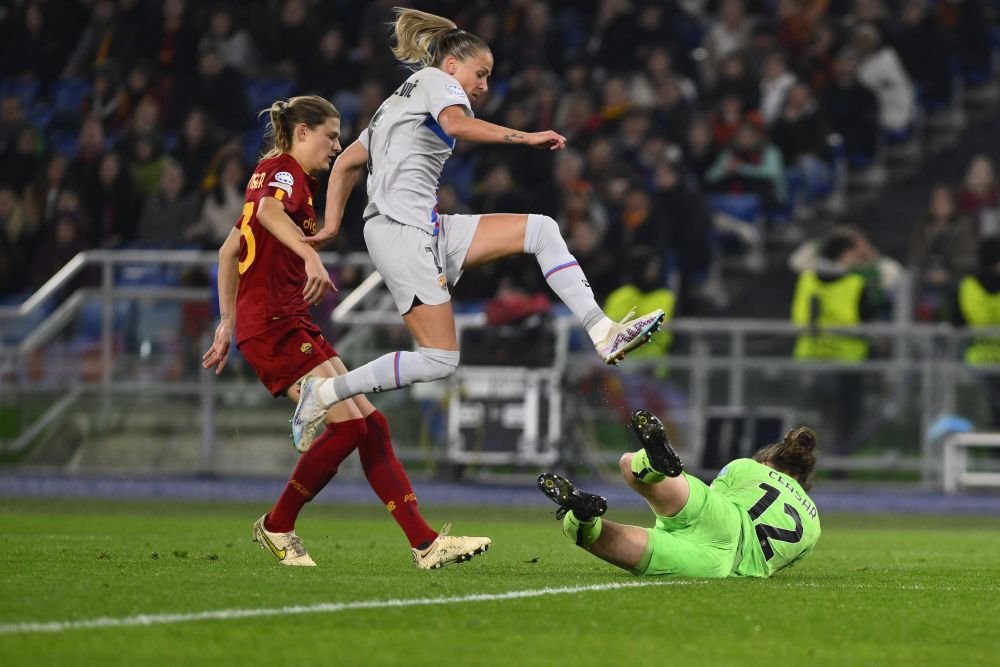 Ave Ceasar! Portarul român de la AS Roma a fost ”un zid” în fața Barcelonei_14