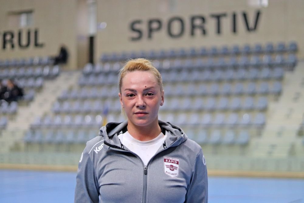 Cea mai veche handbalistă de la Rapid, salutată cu 