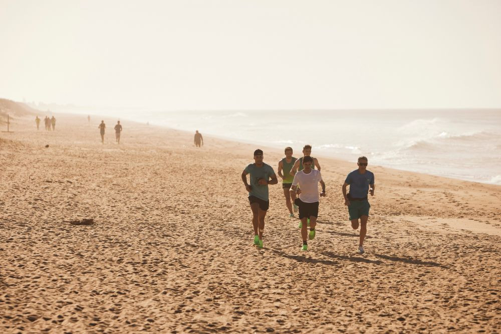 Stephen Scullion, maratonistul olimpic cu minte sclipitoare și pantofi verzi Under Armour Flow Velociti Elite. 