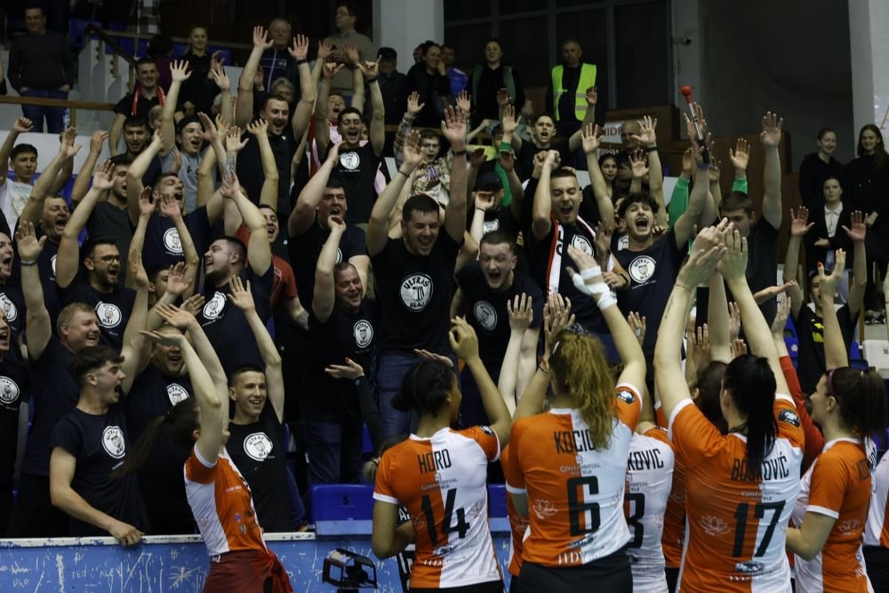 Cine s-a impus în semifinala românească din Cupa CEV, Volei Alba Blaj - CSM Târgoviște_3