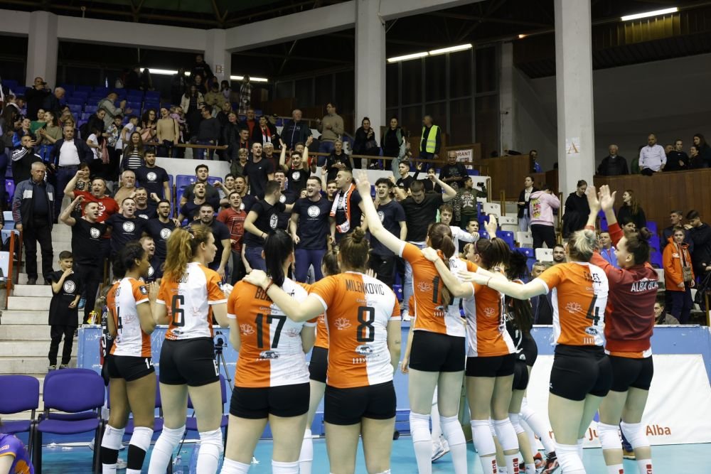 Cine s-a impus în semifinala românească din Cupa CEV, Volei Alba Blaj - CSM Târgoviște_5