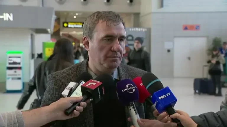 Gheorghe Hagi, &icirc;naintea partidei Andorra - Rom&acirc;nia (24/03/2023)