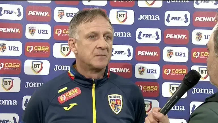Declarațiile lui Emil Săndoi după România U21 - Portugalia U21