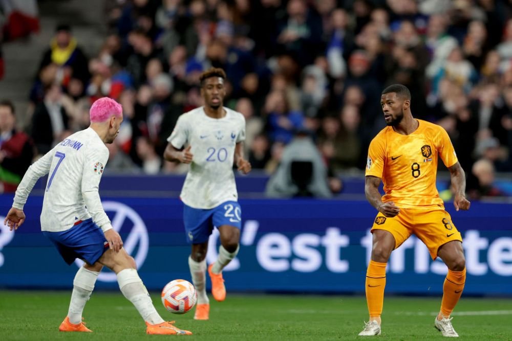 Mbappe și Griezmann, show total în prima repriză cu Olanda! Superstarul lui PSG, gol la primul meci în calitate de căpitan_2
