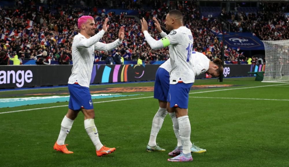 Mbappe și Griezmann, show total în prima repriză cu Olanda! Superstarul lui PSG, gol la primul meci în calitate de căpitan_6