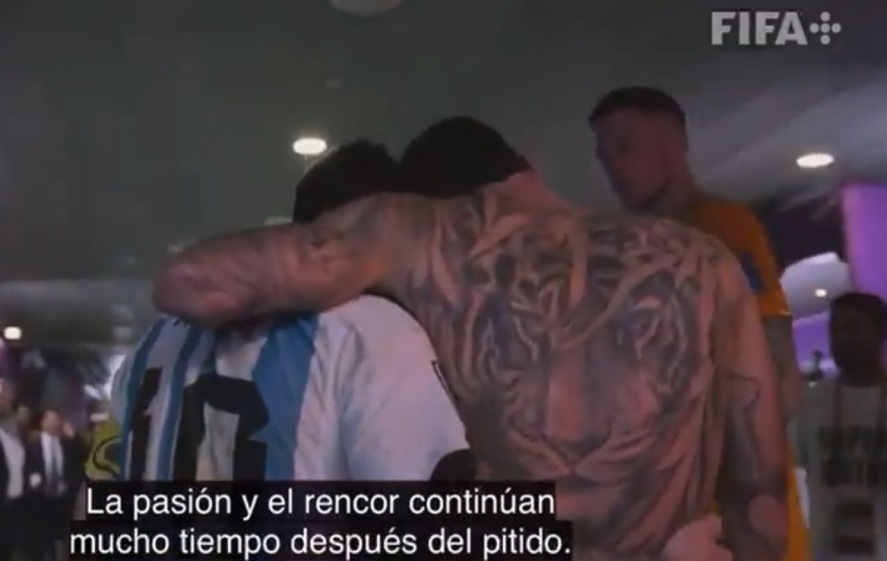 „La ce te uiți, prostule?!”, filmul complet! Au apărut imaginile scandalului dintre Messi și Weghorst, la trei luni după Mondial _3