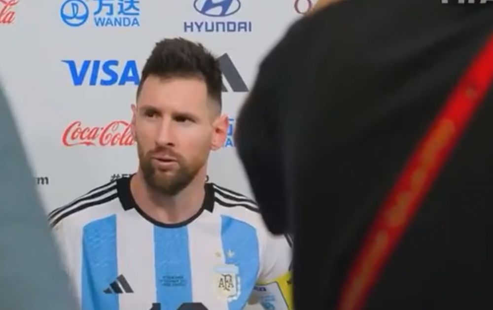 „La ce te uiți, prostule?!”, filmul complet! Au apărut imaginile scandalului dintre Messi și Weghorst, la trei luni după Mondial _4